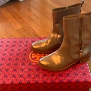 Tory Burch Sahara Sand booties